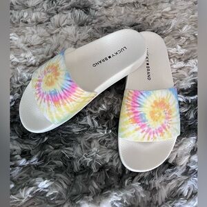 🌸Lucky Brand Woman’s Slides 🌸